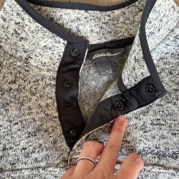 Eddie Bauer Mens pullover sweater - Picture 3 of 4